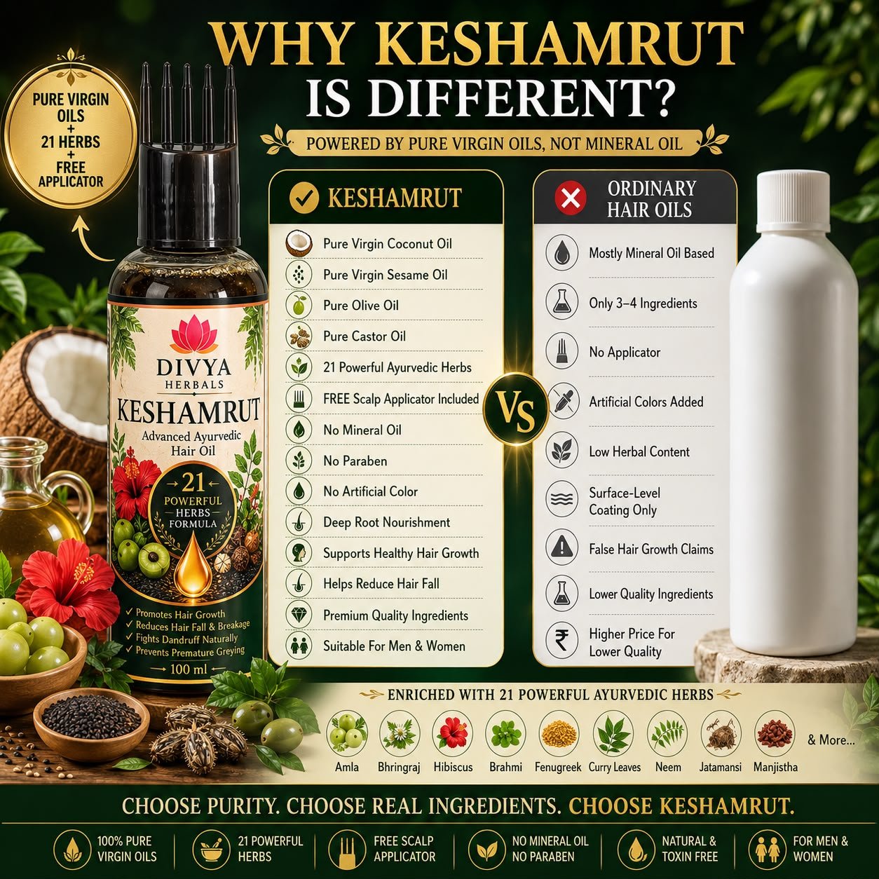 KeshAmrut Hair Growth Oil thumbnail 2